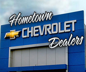 Chevy sponsor tiles